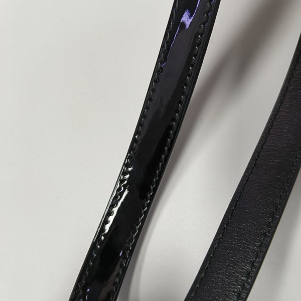Arqué Mini Patent Leather Black