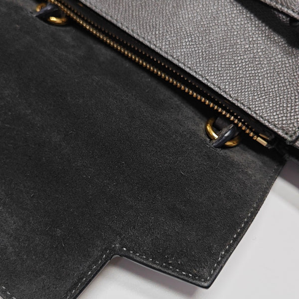 BELT Nano Calfskin Gray