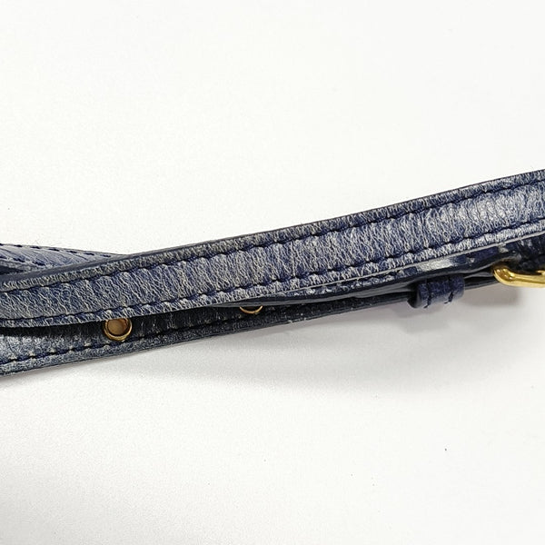 Quilted Lambskin Shoulder Bag Blue