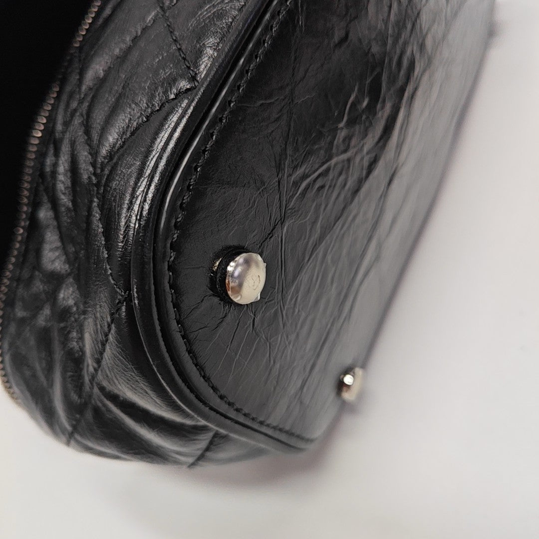 Quilted Calfskin Black