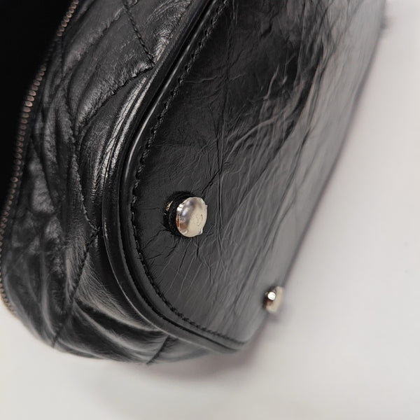 Quilted Calfskin Black