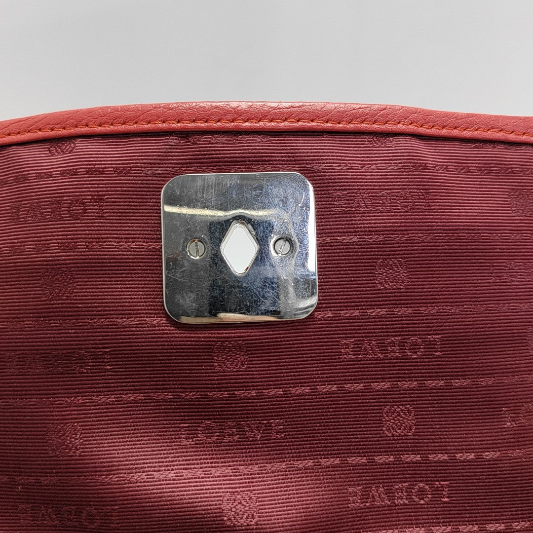 Calfskin Shoulder Bag Red