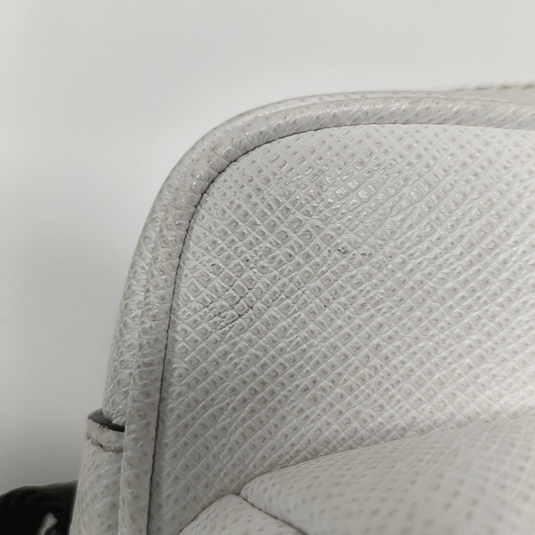 OUTDOOR PM Monogram Coated Canvas White