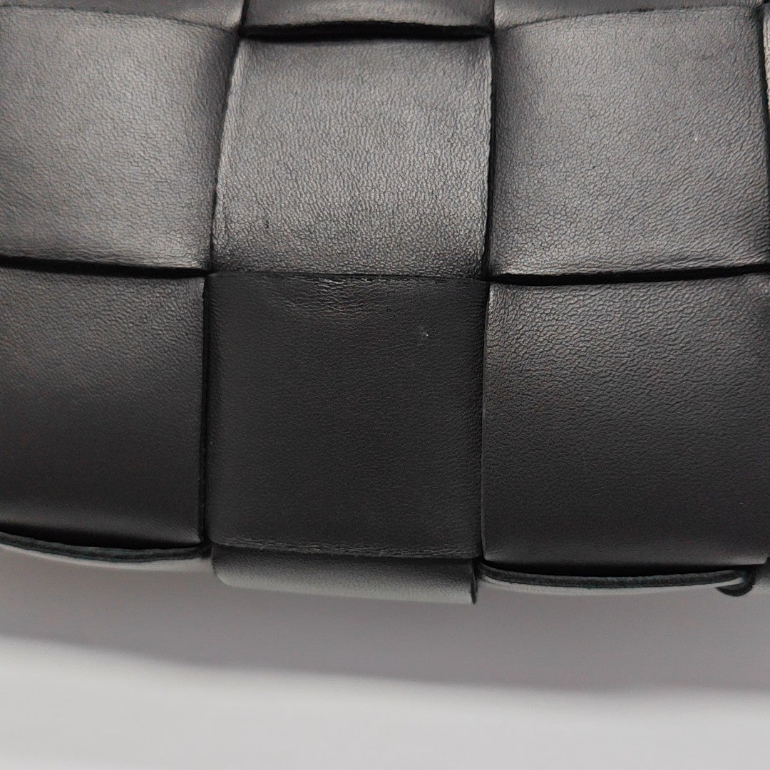 Brick Cassette Small Lambskin Black