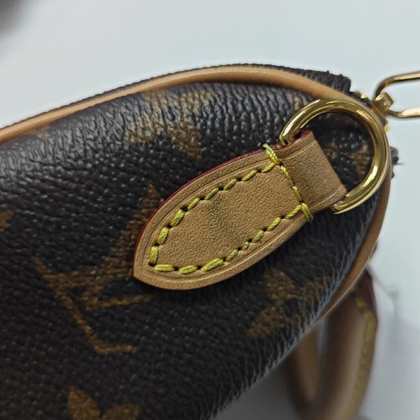 SPEEDY Nano Monogram Coated Canvas Brown