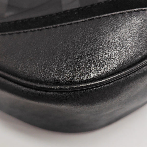 Nylon Top Handle Bag Black