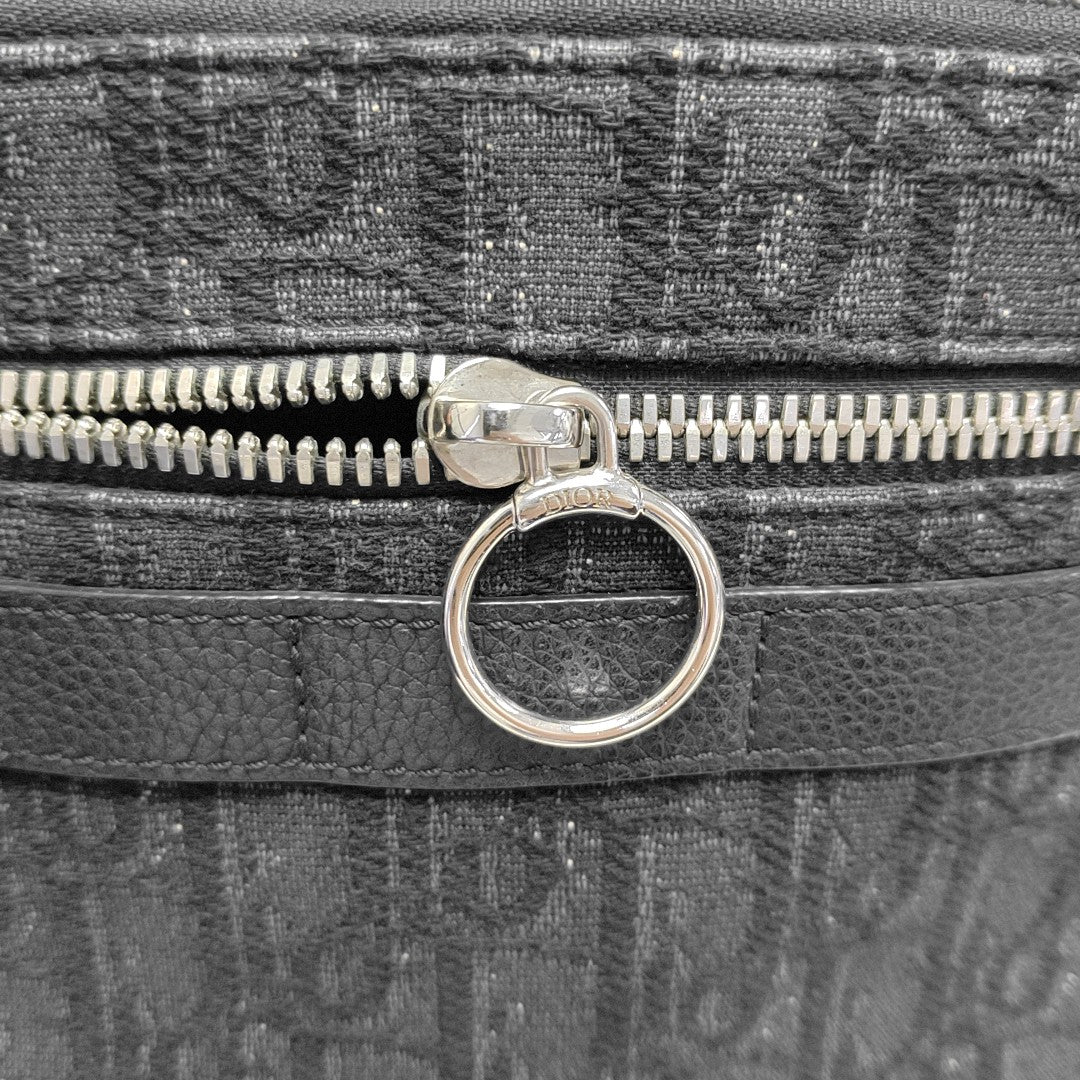 Safari Oblique Canvas Black