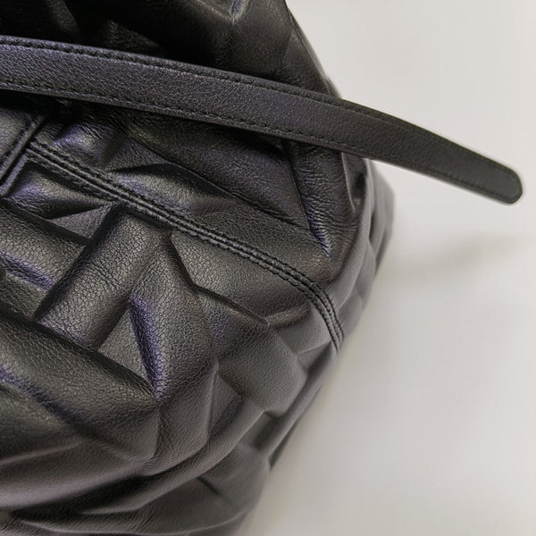 Toujours Medium Quilted Calfskin Black