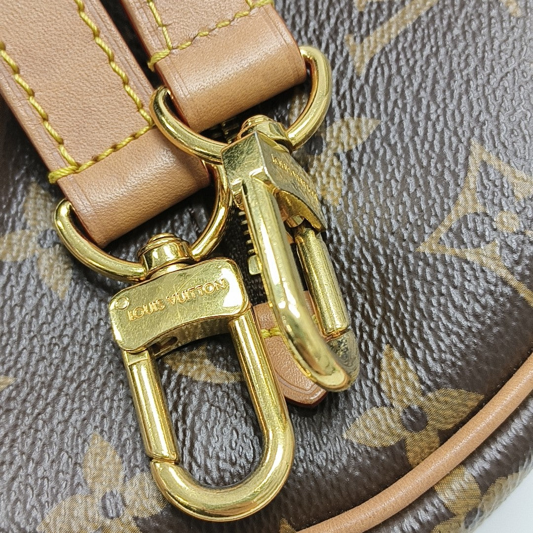 LOOP Monogram Coated Canvas Brown