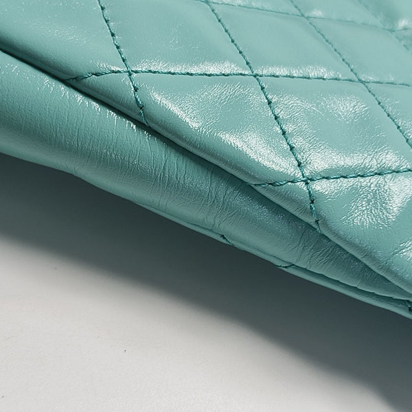 CHANEL 31 Mini Quilted Calfskin Blue