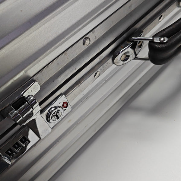 Special Material Luggage Silver