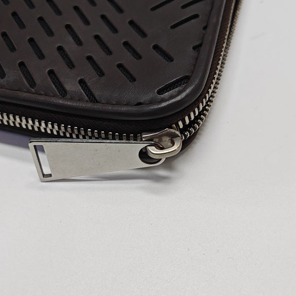 Calfskin Clutch Brown
