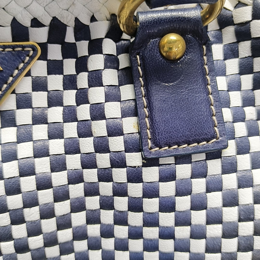 Calfskin Shoulder Bag Multicolor