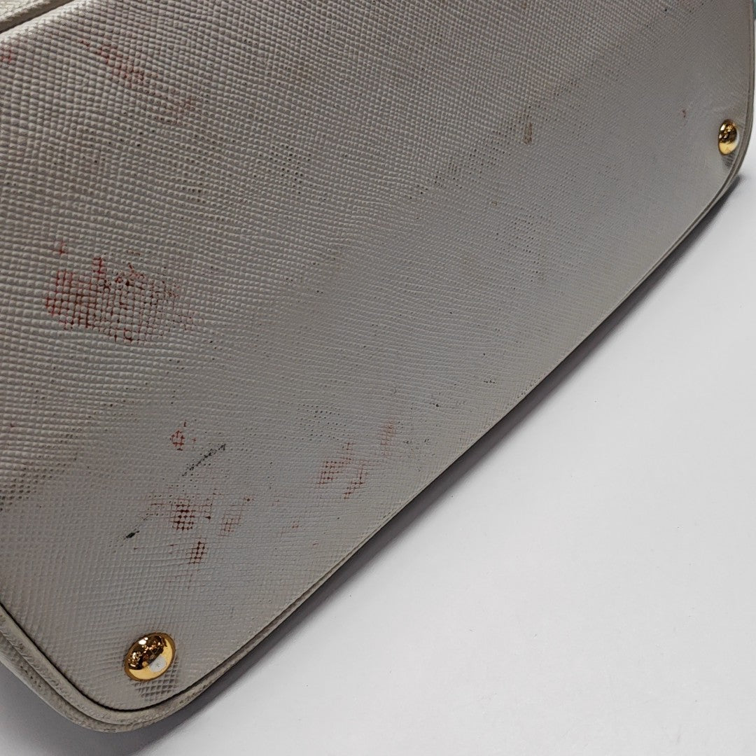 Double Calfskin White