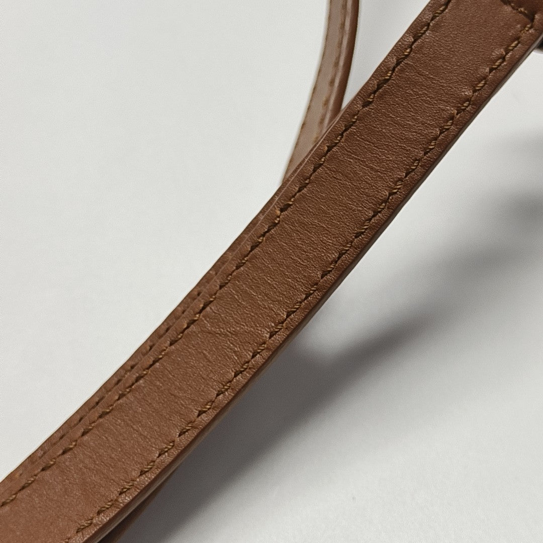 Peekaboo Medium Calfskin Brown