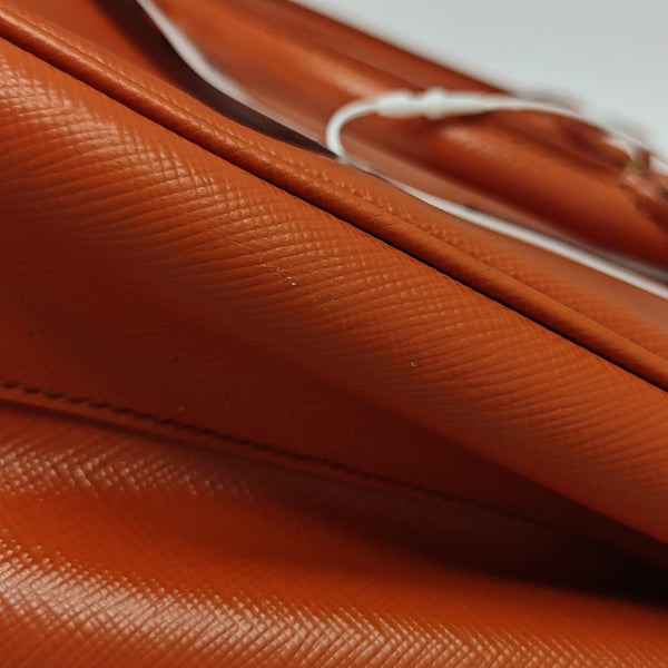 Galleria Medium Saffiano Calfskin Orange