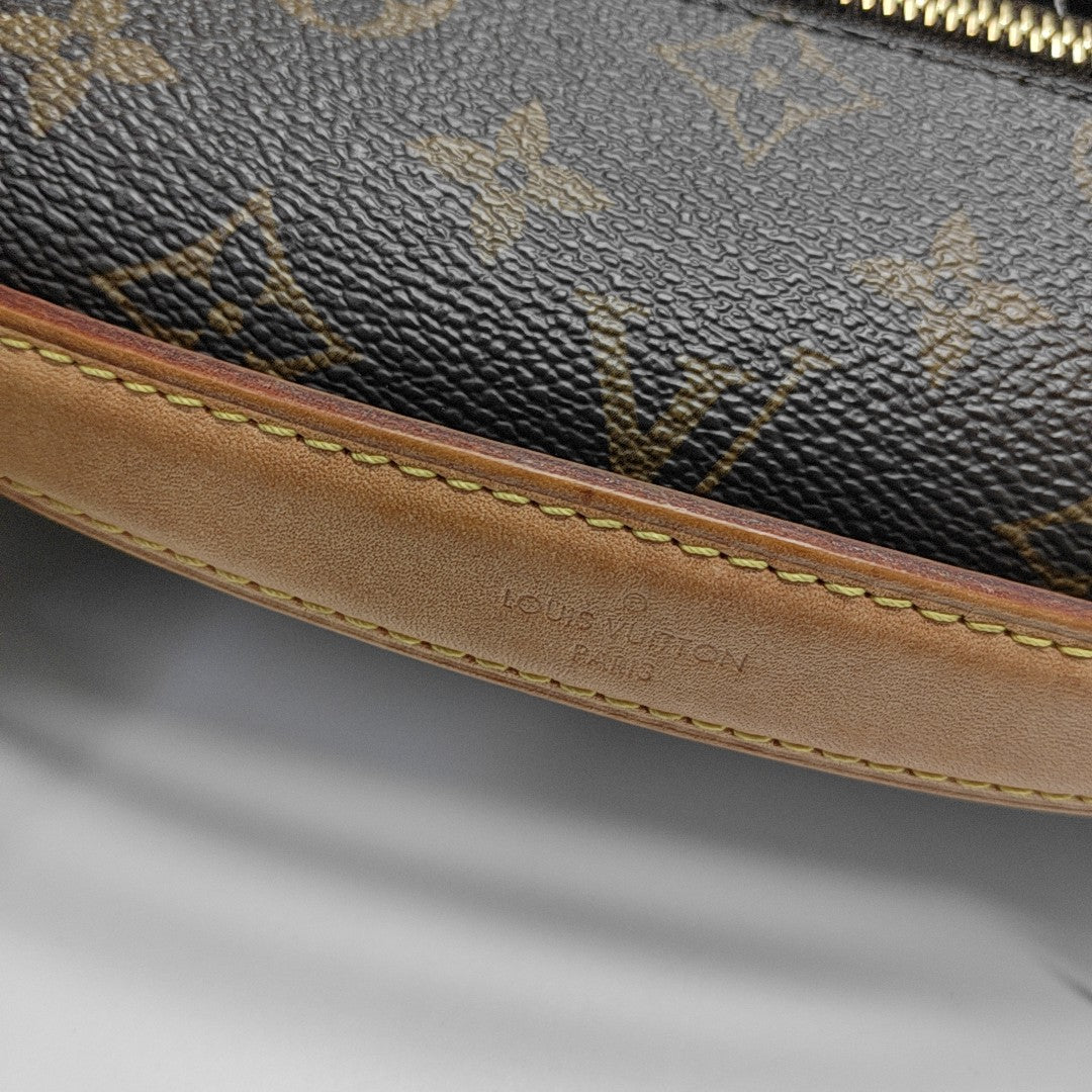 MÉTIS MM Monogram Coated Canvas Brown