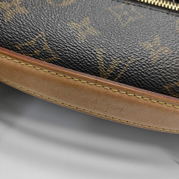 MÉTIS MM Monogram Coated Canvas Brown