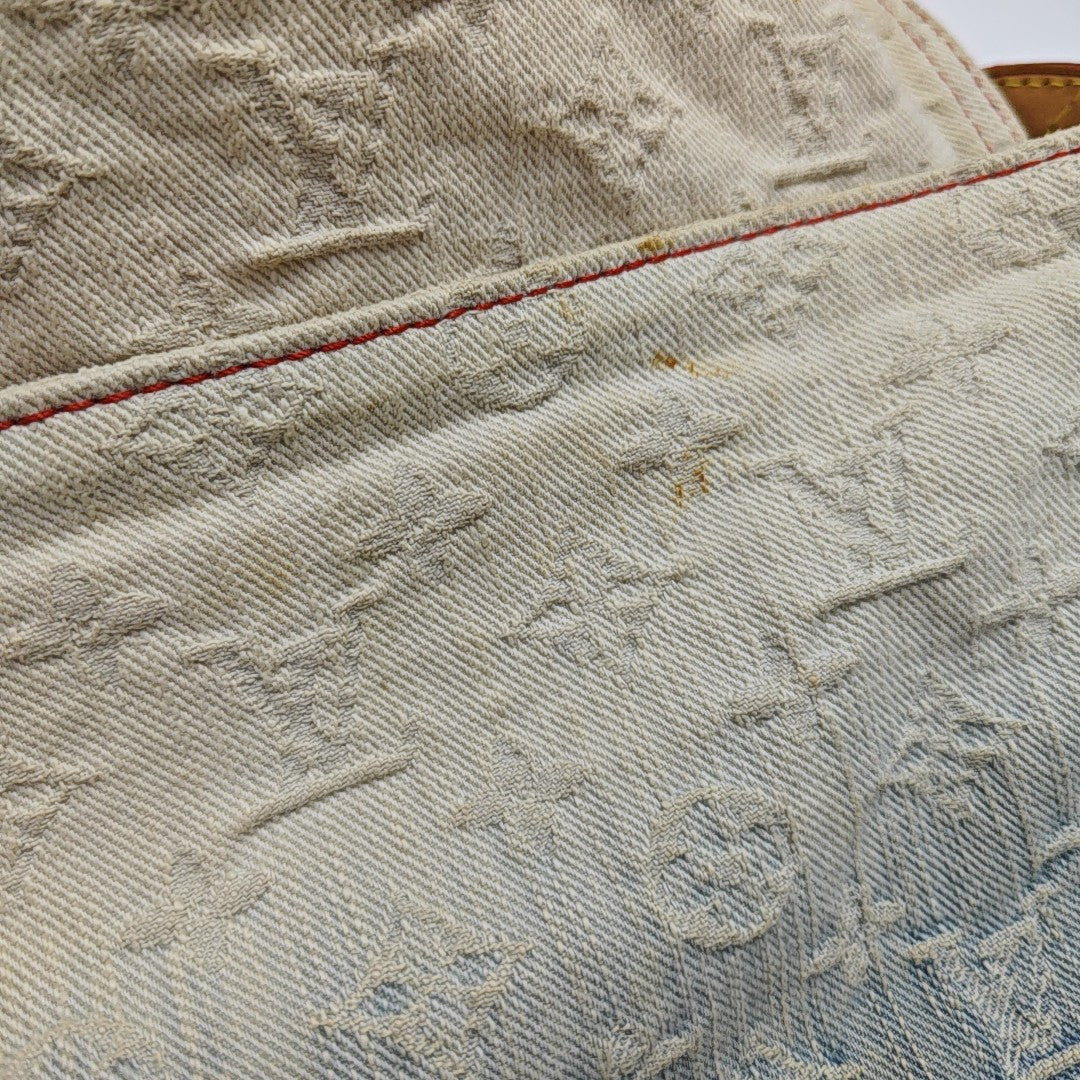 SUNRISE Monogram Denim Blue