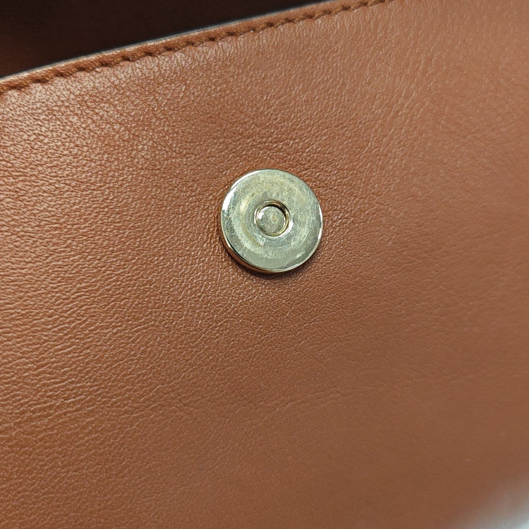 Faye Mini Calfskin Brown