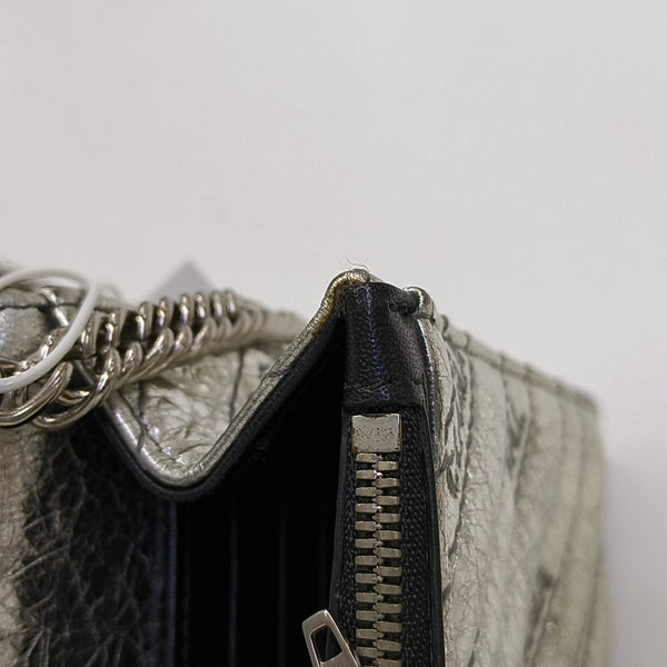 BB Quilted Calfskin Silver