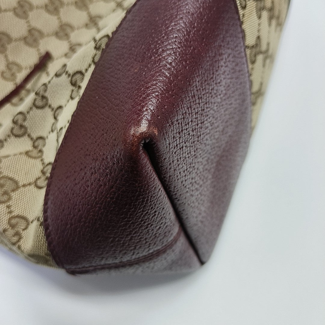 Bree Monogram Canvas Brown