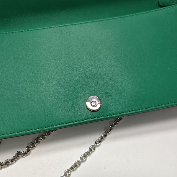 Lady Dior Medium Quilted Lambskin Green