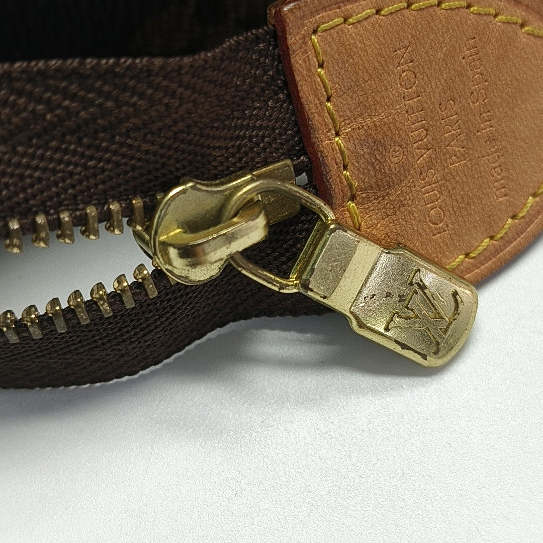 TOILET POCKET 26 Monogram Coated Canvas Brown