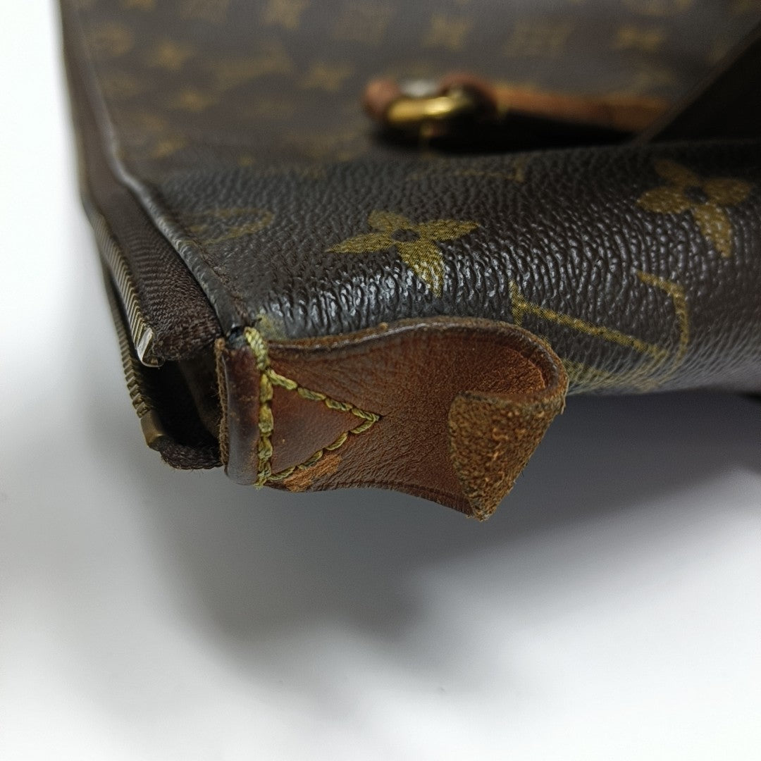 TOTALLY MM Monogram Coated Canvas Brown