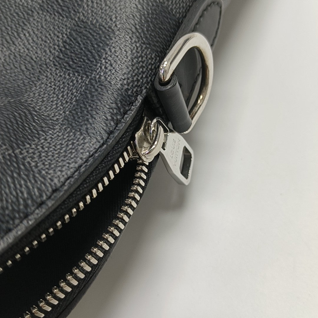 PORTE-DOCUMENTS Damier Graphite Coated Canvas Black