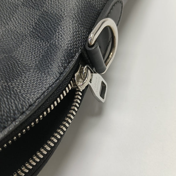 PORTE-DOCUMENTS Damier Graphite Coated Canvas Black