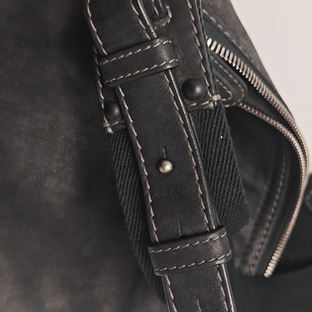 Calfskin Shoulder Bag Black