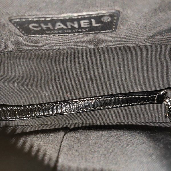 GABRIELLE Small Quilted Lambskin Black