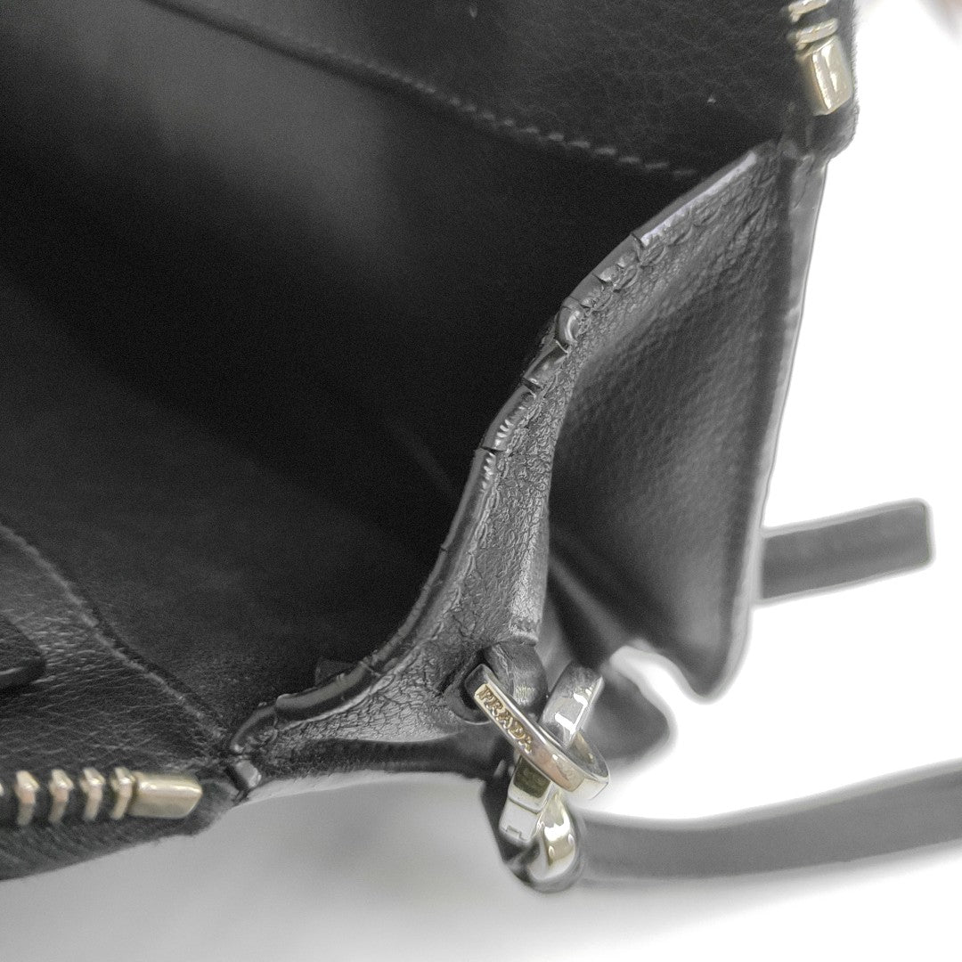 Calfskin Clutch Black