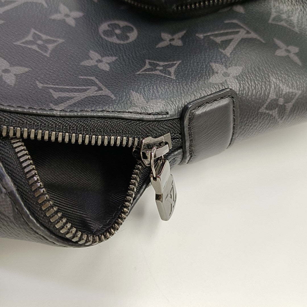 DISCOVERY PM Monogram Coated Canvas Black