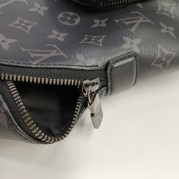 DISCOVERY PM Monogram Coated Canvas Black