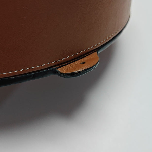 Heel Calfskin Brown