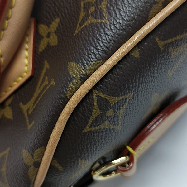 SPEEDY 20 Monogram Coated Canvas Brown