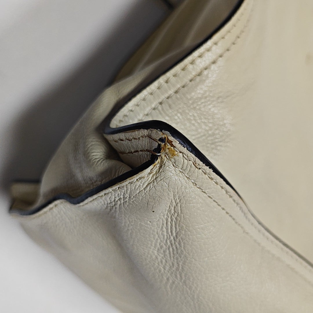 Calfskin Tote Bag White