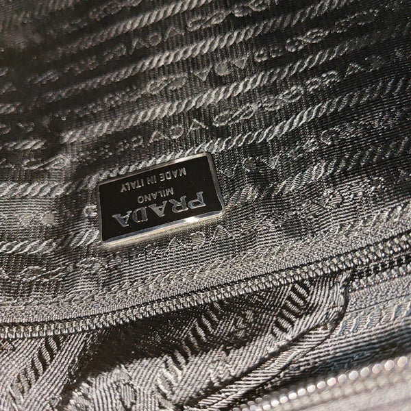 Nylon Shoulder Bag Black