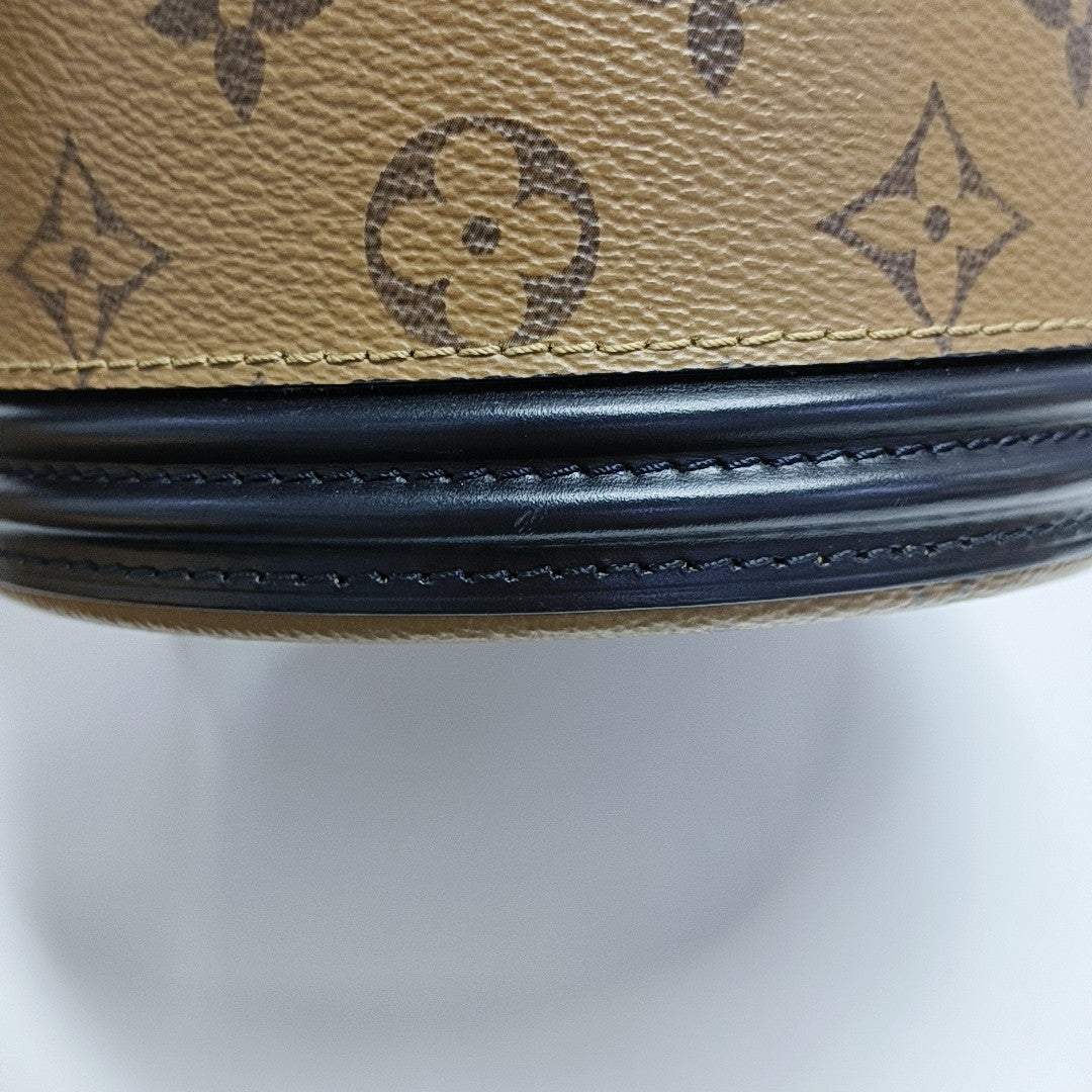 CANNES PM Monogram Coated Canvas Brown