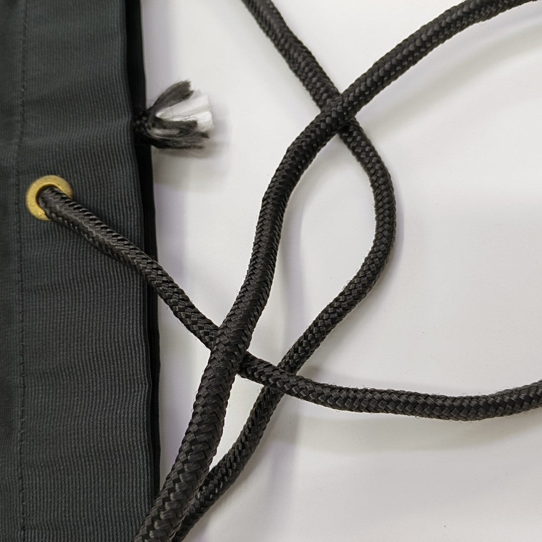Fabric Shoulder Bag Black
