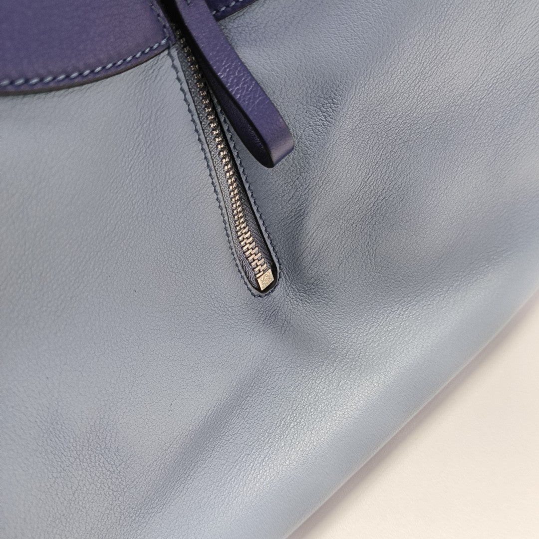 Hammock Small Calfskin Blue
