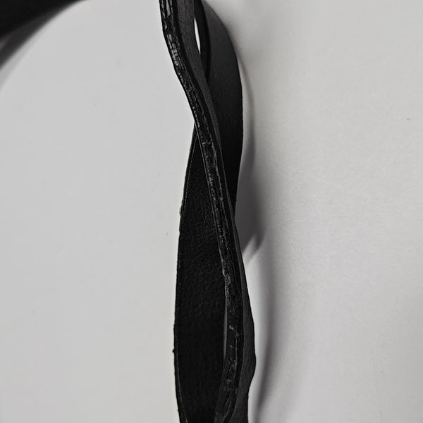 Coated Canvas Tote Bag Black