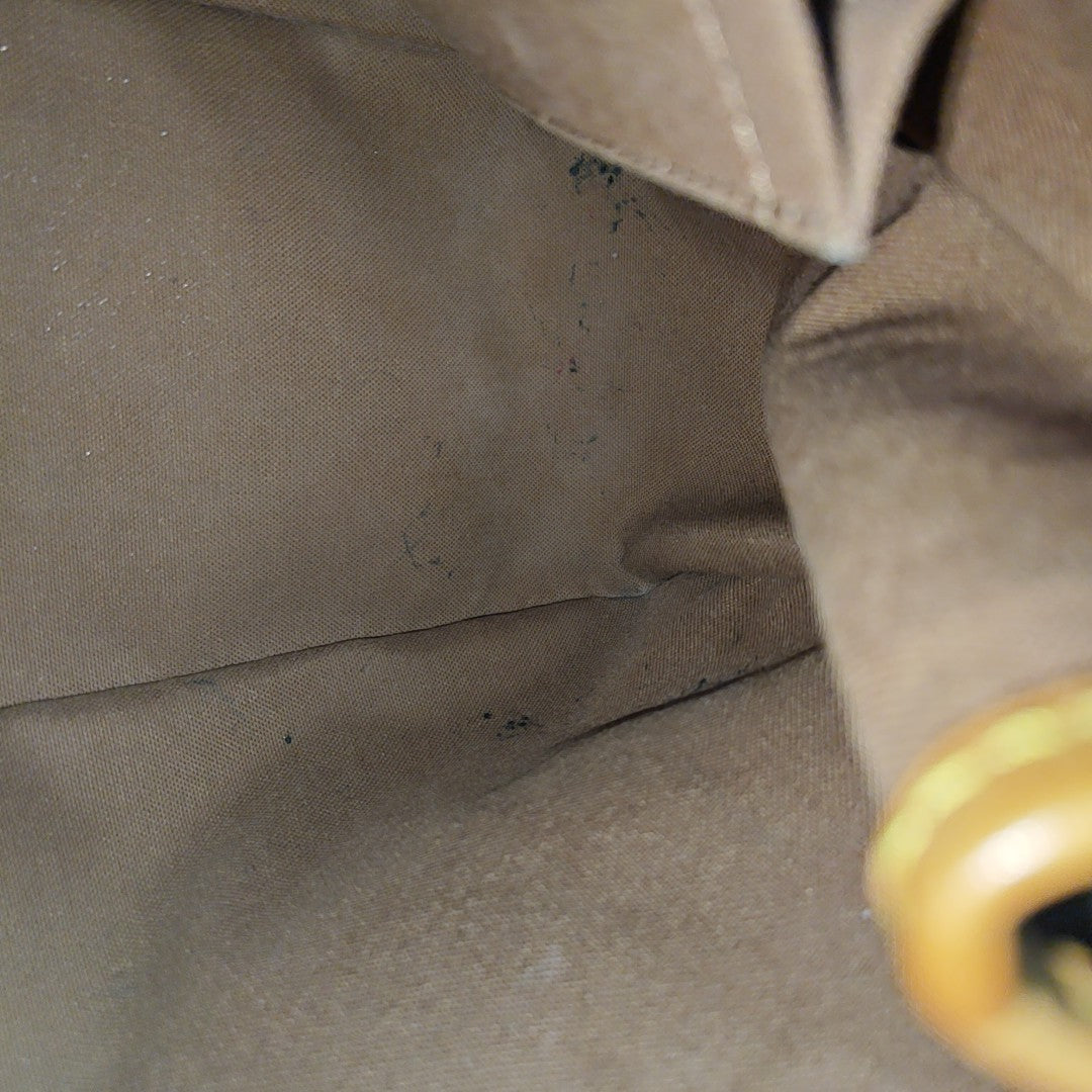 BATIGNOLLES GM Monogram Coated Canvas Brown