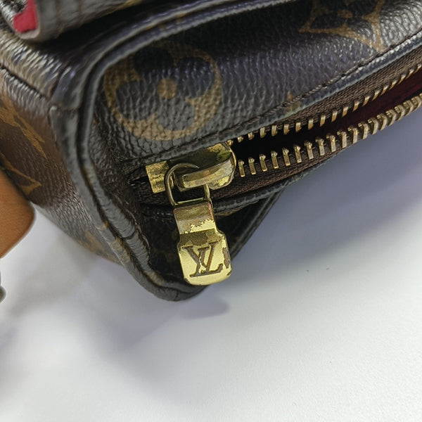 VIVA CITE Monogram Coated Canvas Brown