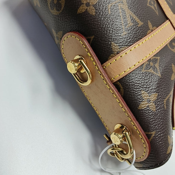 DUFFLE Monogram Coated Canvas Brown