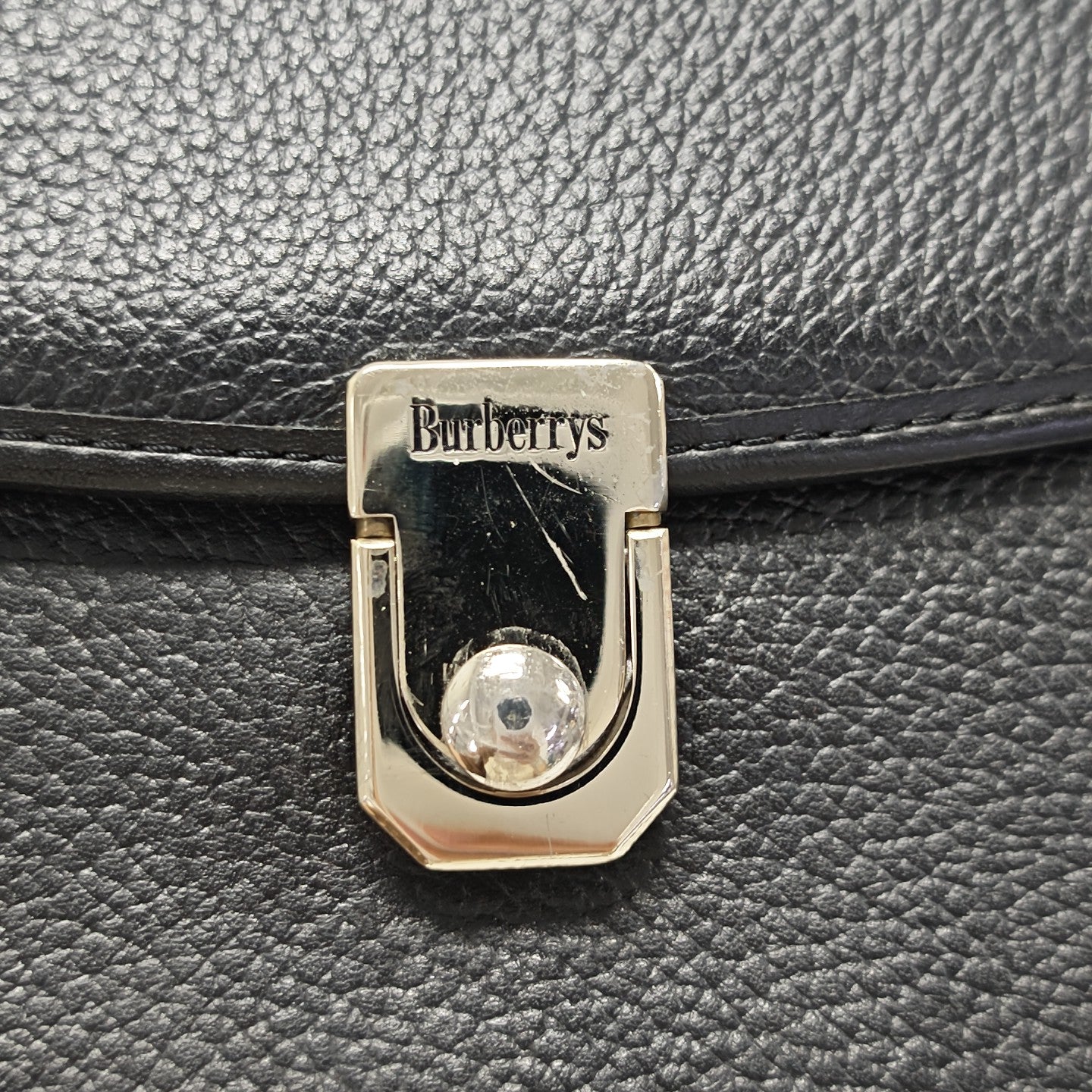 Calfskin Shoulder Bag Black