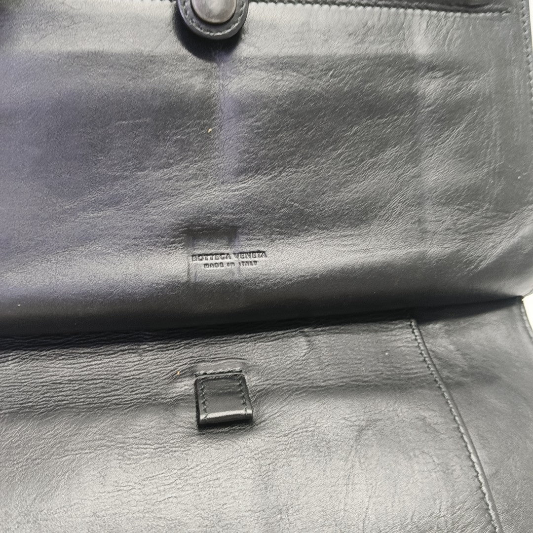 Calfskin Clutch Black