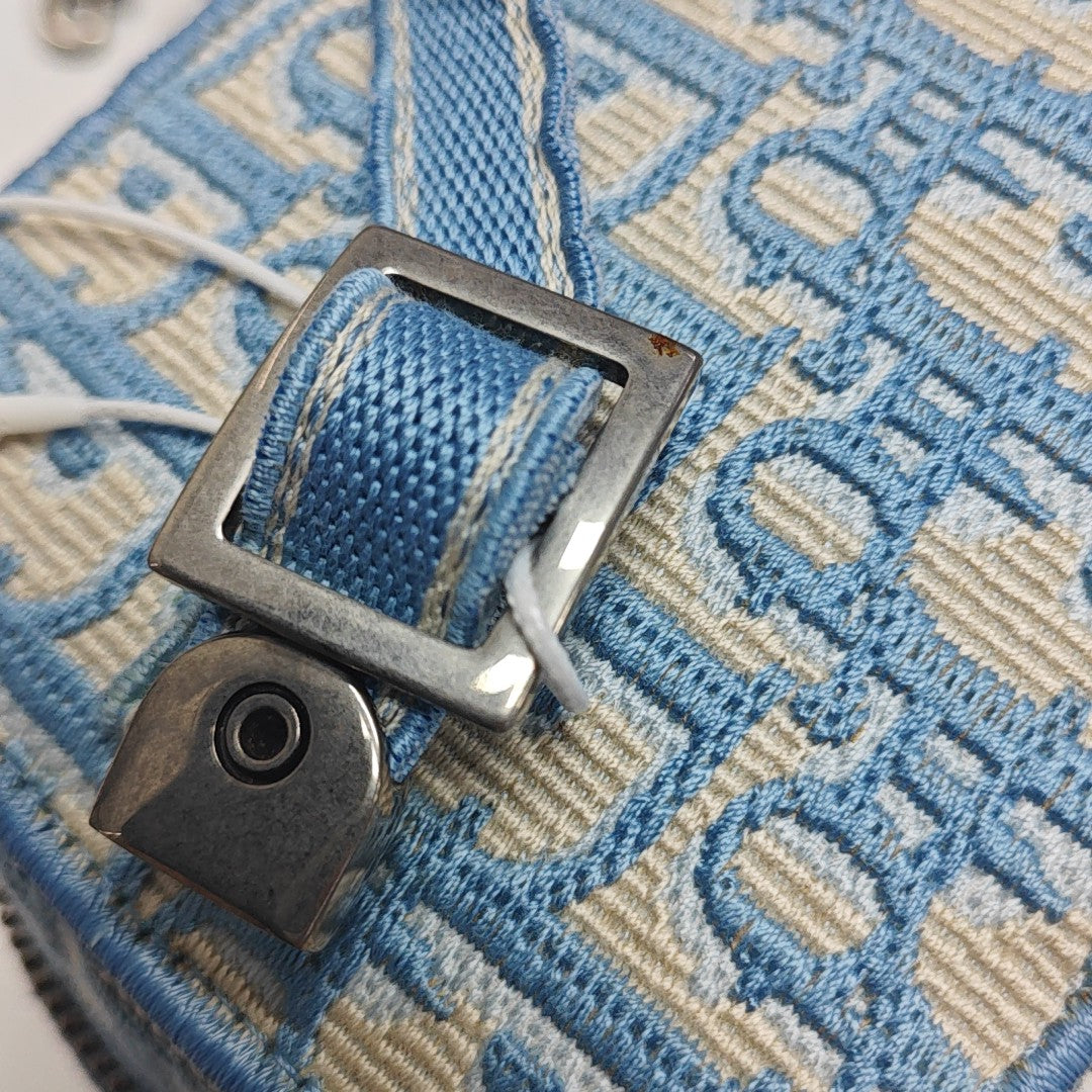 Travel Vanity Oblique Fabric Blue